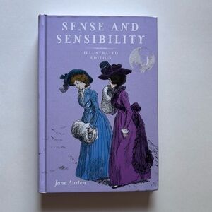 SENSE AND SENSIBILITY By Jane Austen Hardcover Book Illustrated Edition